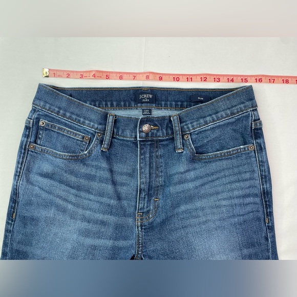 J. Crew Blue Slim Jeans with Classic Fit Size 32 X 34 - Picture 7 of 8
